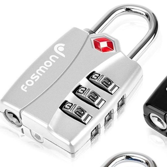 Fosmon Accessories New Fosmontsa Lock 3 Digit Combination Travel
